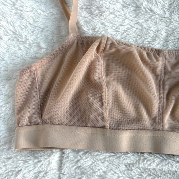 Lively The Straight Up Mesh Bralette - Size Large - Picture 3 of 6